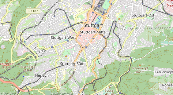 Monteurzimmer auf Karte