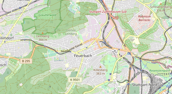 Monteurzimmer auf Karte