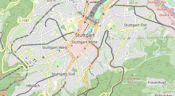 Monteurzimmer auf Karte