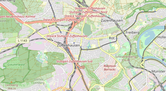 Monteurzimmer auf Karte