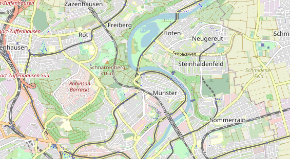 Monteurzimmer auf Karte