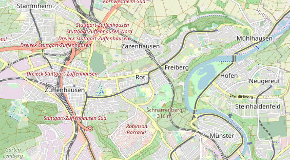 Monteurzimmer auf Karte