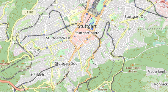 Monteurzimmer auf Karte