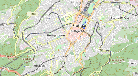 Monteurzimmer auf Karte