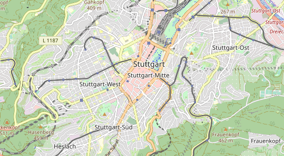 Monteurzimmer auf Karte