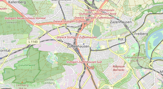 Monteurzimmer auf Karte