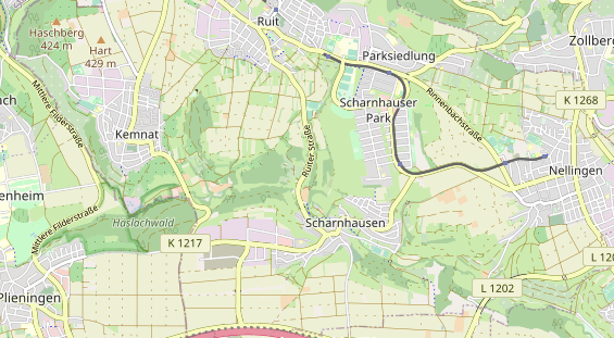 Monteurzimmer auf Karte