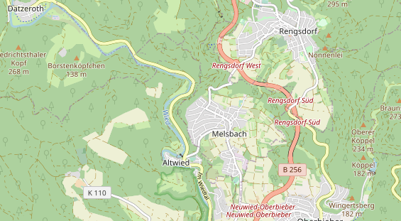 Monteurzimmer auf Karte