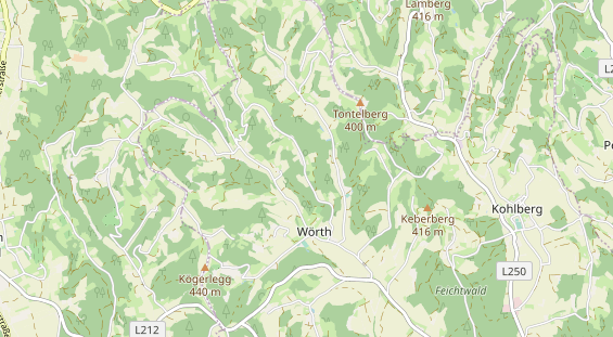 Monteurzimmer auf Karte