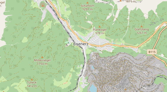 Monteurzimmer auf Karte