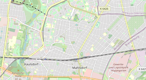 Monteurzimmer auf Karte