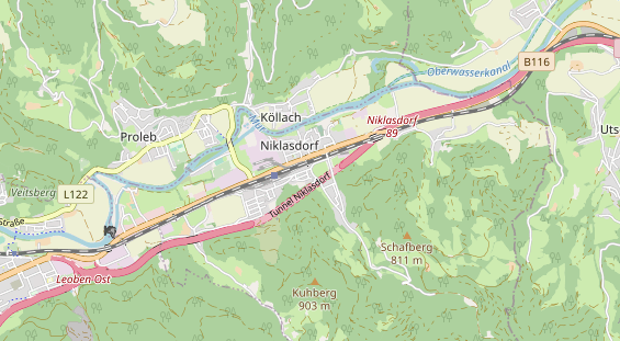 Monteurzimmer auf Karte