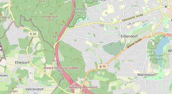 Monteurzimmer auf Karte