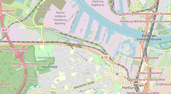 Monteurzimmer auf Karte