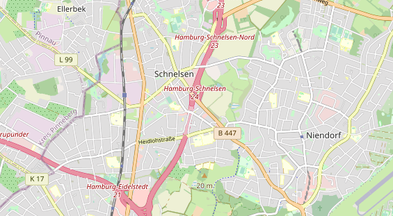 Monteurzimmer auf Karte