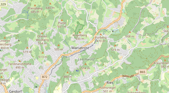 Monteurzimmer auf Karte