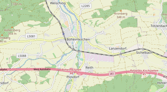 Monteurzimmer auf Karte