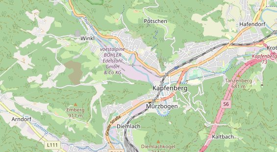 Monteurzimmer auf Karte