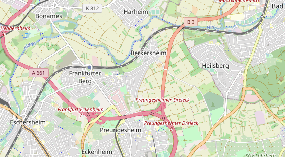 Monteurzimmer auf Karte