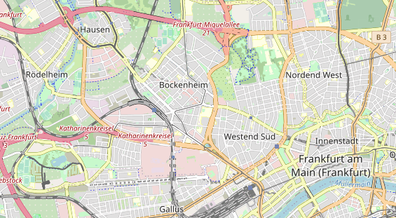 Monteurzimmer auf Karte