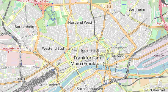 Monteurzimmer auf Karte