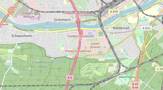 Monteurzimmer auf Karte