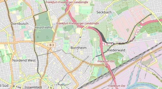 Monteurzimmer auf Karte