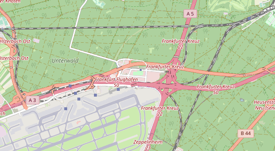 Monteurzimmer auf Karte