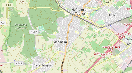 Monteurzimmer auf Karte