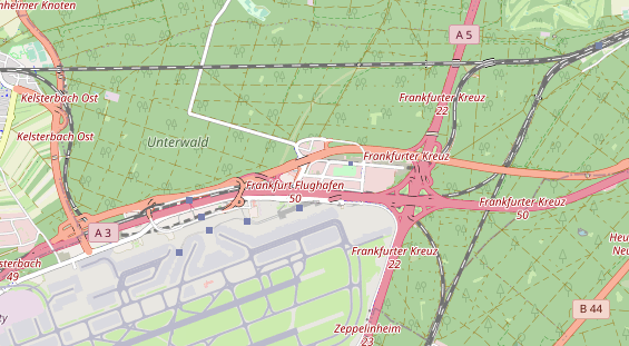 Monteurzimmer auf Karte