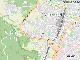 Monteurzimmer auf Karte