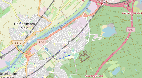 Monteurzimmer auf Karte