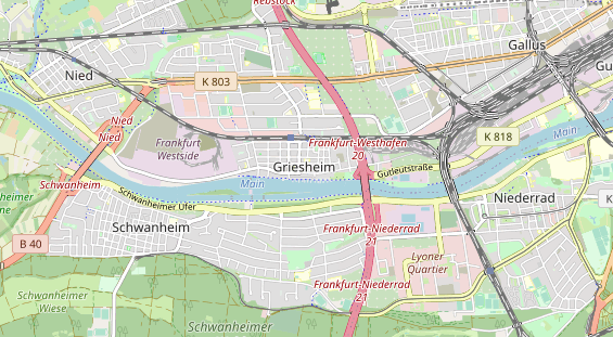 Monteurzimmer auf Karte