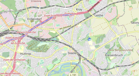 Monteurzimmer auf Karte