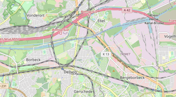 Monteurzimmer auf Karte