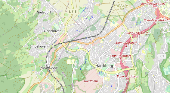 Monteurzimmer auf Karte