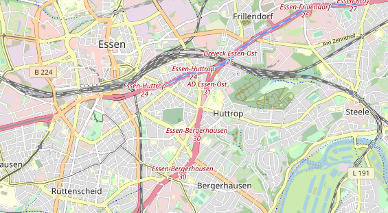 Monteurzimmer auf Karte