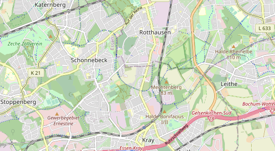 Monteurzimmer auf Karte