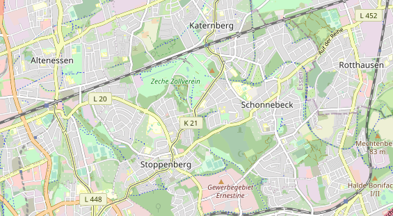 Monteurzimmer auf Karte