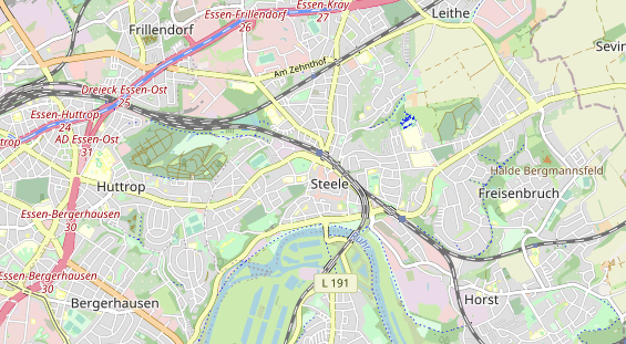 Monteurzimmer auf Karte