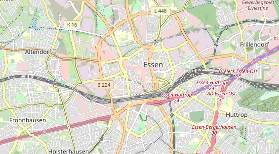 Monteurzimmer auf Karte