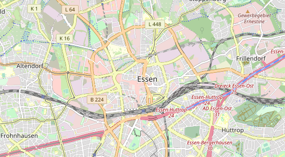 Monteurzimmer auf Karte