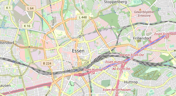 Monteurzimmer auf Karte