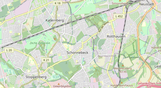 Monteurzimmer auf Karte