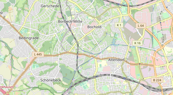 Monteurzimmer auf Karte