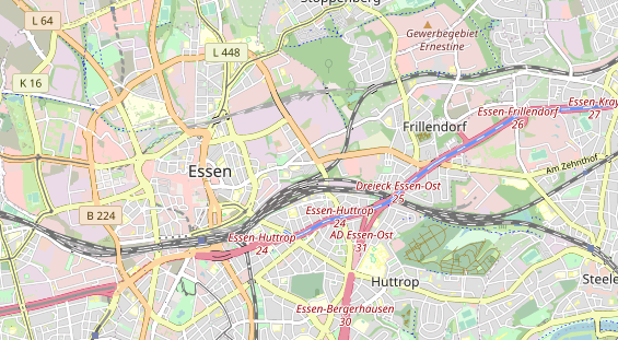 Monteurzimmer auf Karte