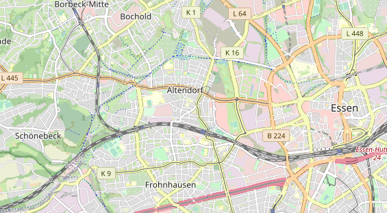 Monteurzimmer auf Karte