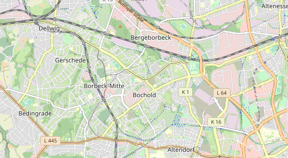 Monteurzimmer auf Karte