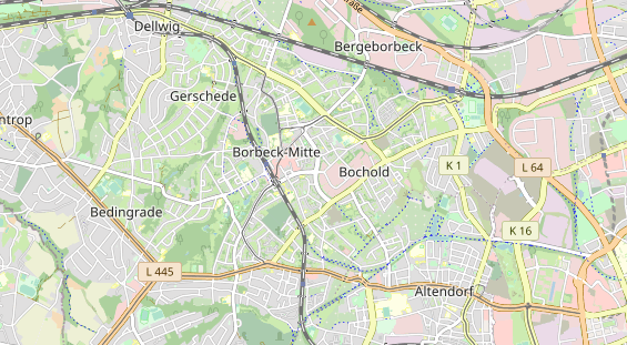 Monteurzimmer auf Karte