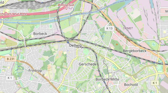 Monteurzimmer auf Karte